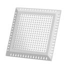 Coletor de cabelo Aojuxix Shower Drain em aço inoxidável 17x17cm