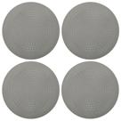 Coletor de Cabelos para Ralo QiyuanLS em Silicone 15 cm 4 Unidades Cinza