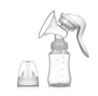 Coletor de leite manual com bomba de mama de silicone 240 ml sem BPA