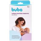 Coletor de leite materno em silicone com tampa buba