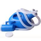 Coletor de mictório masculino portátil Potty YUMSUM de 2000 ml azul