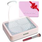 Coletor de pó de unhas Rolokit com lâmpada e filtro de 50 unidades Coletor de pó de unhas Rolokit com lâmpada e filtro de 50 unidades