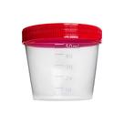 Coletor de Urina Tampa Vermelha Individual Estéril 50 ml (FIRSTLAB) - 100 Unidades