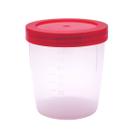 Coletor Universal Graduado Estéril 80mL sem Pá Tampa Vermelha 14mm 100un - JProlab 0020-4