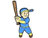 Coletores de benefícios do Fallout Vault Boy Big Leagues com pino esmaltado Coletores de benefícios do Fallout Vault Boy Big Leagues com pino esmaltado