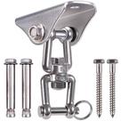 Colgadores para columpio BeneLabel de acero inoxidable con giro 360 y capacidad de 450 kg
