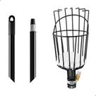 Colhedor de Frutas com Cabo Metal Extensor 3 Metros Colhedor de Frutas com Cabo Metal Extensor 3 Metros