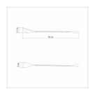 Colher Bailarina Espiral Tramontina em Aço Inox 45 cm