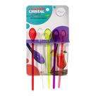Colher Bailarina Para Misturar Bebidas Sucos Drinks