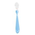 Colher C/ Ponta De Silicone Macia Alimentação Bebê Vila Toy