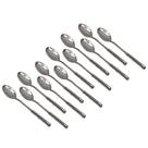 Colher Café Chá Sobremesa Inox Cabo Bolinha 11cm Kit 12 Pçs - Bekasa