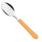 Colher Chá Aço Inox Tramontina Laranja 1 Unidade Colher Chá Aço Inox Tramontina Laranja 1 Unidade