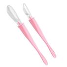 COLHER COM PONTA DE SILICONE - 02 Unidades - Rosa - Petita