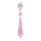 Colher Com Ponta de Silicone Livre de BPA Rosa Ninet
