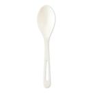Colher compostável World Centric 6 White TPLA 1000, pacote