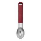 Colher Concha Sorvete Açaí KitchenAid Vermelha Zinco Utensílio Cozinha Scoop para Servir Sorvete Sobremesas Resistente Profissional