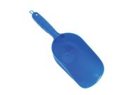 Colher de alimentos para animais de estimação Aloe Care, 2 xícaras de plástico azul