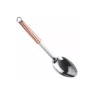 Colher De Arroz para Servir Inox Rose Gold Gênova Cozinha Premium Kehome
