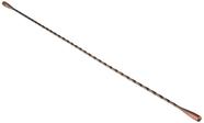 Colher de barra Barfly, agitador de ponta dupla, 43,5 cm, cobre antigo Colher de barra Barfly, agitador de ponta dupla, 43,5 cm, cobre antigo
