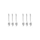 Colher de Cafe Inox Colheres Talheres Aço Victoria 6un