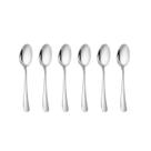 Colher de Cha Aço Inox Jogo de Colheres 6un