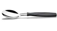 Colher de Mesa Aço Inox Cabo Preto Brinox