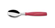 Colher de Mesa Aço Inox Cabo Vermelho Brinox