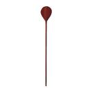 Colher de Pau Madeira Maciça para Suco 38CM Antiaderente Marrom