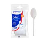 Colher de Plástico Refeição Branca com 50 unidades Strawplast
