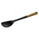 Colher de servir STAUB durável, sem BPA, silicone preto fosco