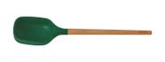 Colher de Servir Tramontina Live em Silicone Verde com Cabo de Madeira