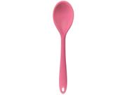 Colher de Silicone 27,5cm Rosa Oikos