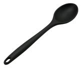 Colher De Silicone 27cm Resistente Jjb Utilidades Preto