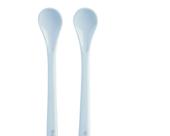 Colher de Silicone 2pcs Brighty Blue KikkaBoo