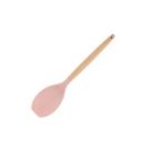 Colher de Silicone com Cabo de Madeira Rosa FEN7168C