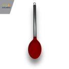 Colher de Silicone com Cabo Metálico -Design Moderno