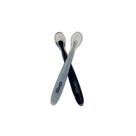 Colher de Silicone Premium Colors Marinho - 2 Unidades, Resistente e Prática