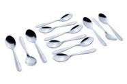 Colher De Sobremesa América Com 12 Peças Cozinha Mesa Jantar ResBuffet Jogo Talheres - Original line