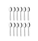 Colher de sopa de mesa inox Simonaggio Moniz com 12 unidades