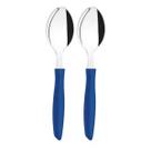 Colher De Sopa Mesa Aço Inox Plenus Tramontina Azul 2 unid