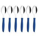 Colher De Sopa Mesa Aço Inox Plenus Tramontina Azul 24 unid