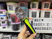 Colher de Sorvete Tupperware Margarita e Preta