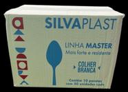 Colher Descartável SilvaPlast - Caixa c/500