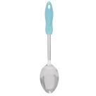 Colher Grande Linha Luxo 33cm Inox Cabo Plástico Cozinha
