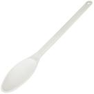 Colher Grande para Restaurante Cozinha Industrial 59cm Plástica Branca Mexer Alimentos Cinquetti