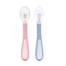 Colher Infantil Em Silicone Flexível Com Ventosa - Buba