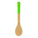 Colher Nature Cor Verde 30Cm Bambu