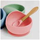 Colher Papinha de Bambu e Silicone para Alimentação do Bebê