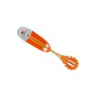 Colher Para Espaguete e Massas Madeira Silicone Alca Gourmet