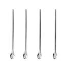 Colher para Suco Drinks Coquetel Bailarina Aço Inox Longa 4un Colher para Suco Drinks Coquetel Bailarina Aço Inox Longa 4un